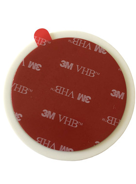 白色65mm仪表台吸盘支架吸附圆盘垫car dash sticky mount disk