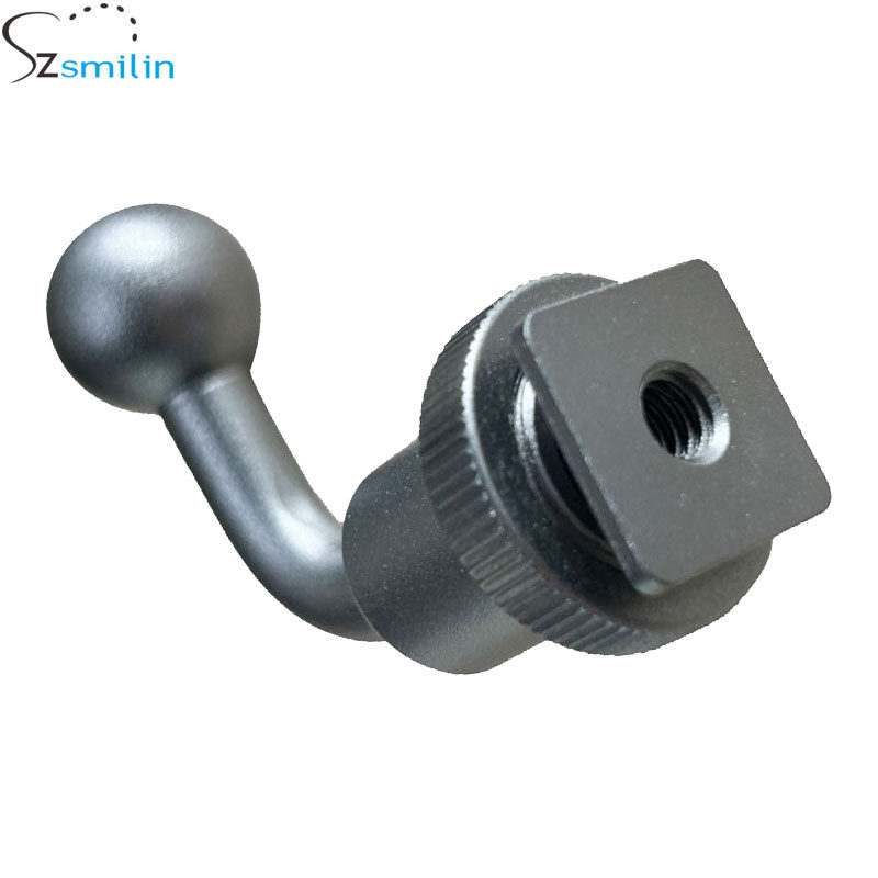 一体式冷热靴位17mm球头三脚架手机转接头cold shoe ball adapter,3C数码配件,云台,淘宝优惠券,粉丝福利购,淘宝优惠卷