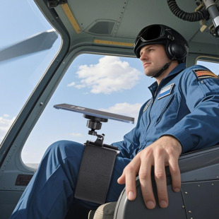 大腿绑带航空手机飞行支架Leg Strap Airplane Phone Holder