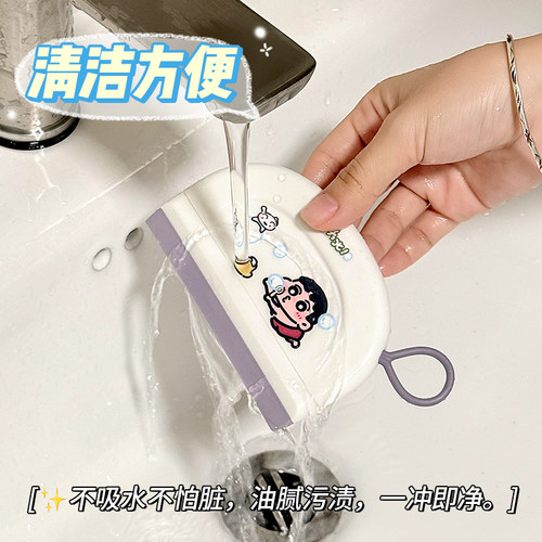 刮水板浴室擦玻璃神器镜子车窗除雾清洁工具洗手台刮水器迷你台面