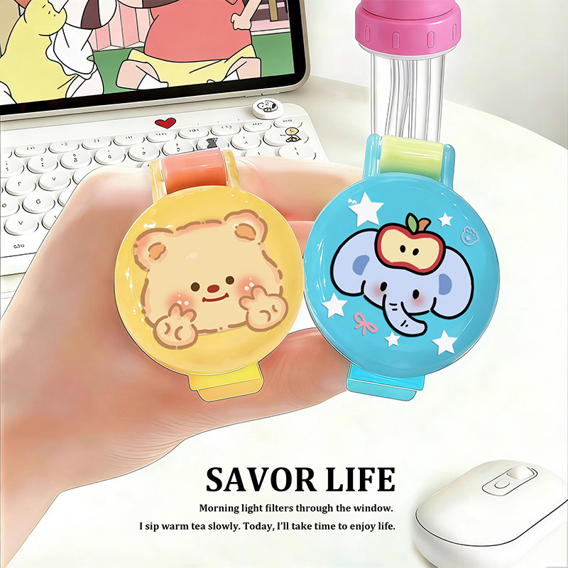 儿童吸管盖杯通用矿泉水饮料喝水瓶盖带吸管转换头同款二合一