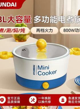 HYUNDAI电煮锅多功家用迷你学生