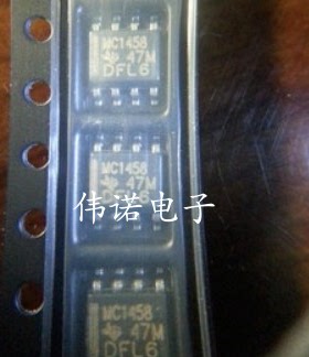MC1458DR MC1458D MC1458 SOP-8 放大器IC 贴片封装