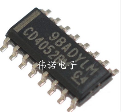 HEF4052 CD4052 CD4052BM HEF4052BT 贴片16脚 SOP-16