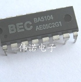 BA5104 DIP16 风扇控制器 芯片IC