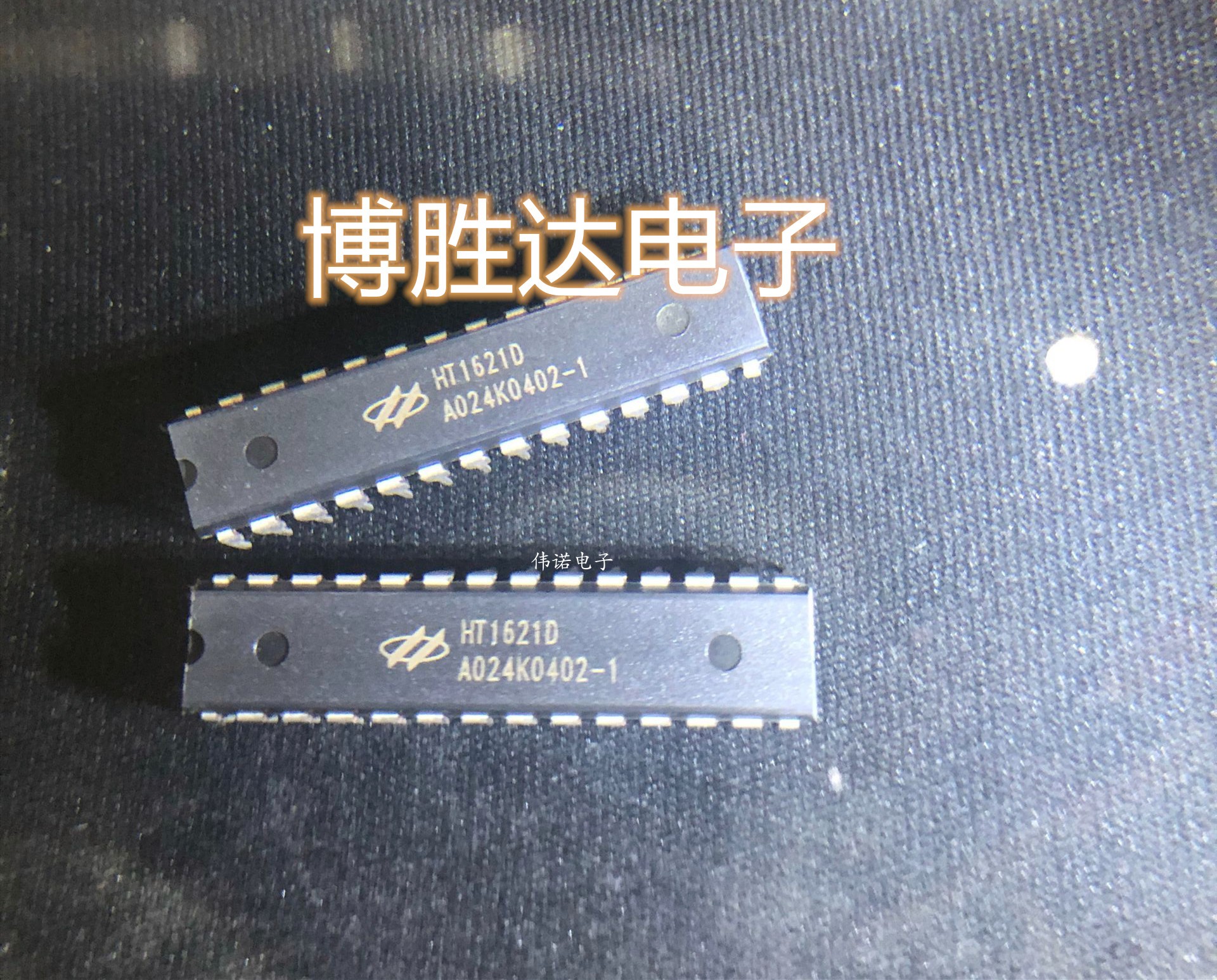 Risym HT1621D 液晶显示驱动 直插 封装DIP28 ic芯片