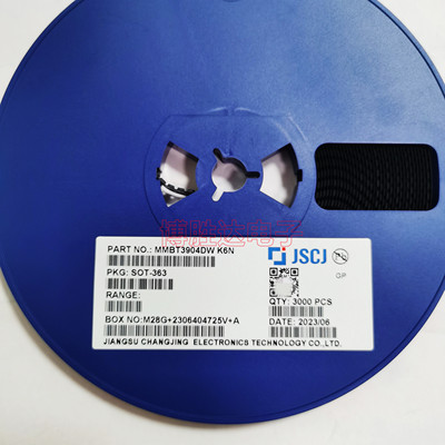 全新 MMDT3904 K6N SOT-363 40V 200mA 双NPN晶体管三极管 一盘3K