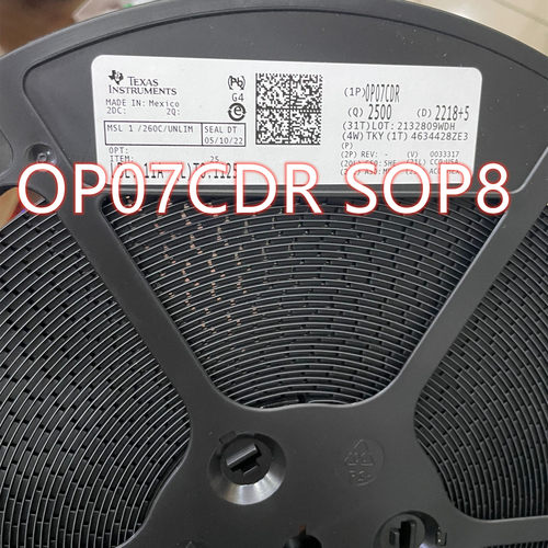 OP07CDR OP07C TI 运算放大器芯片IC 贴片 SOP-8