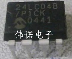 PIC24LC04B-I/SN 24LC04-BI/SN 24LC04BI  SOP8