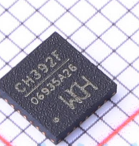原装正品 CH392F QFN-28 以太网协议栈芯片 QFN-28-EP(4x4)