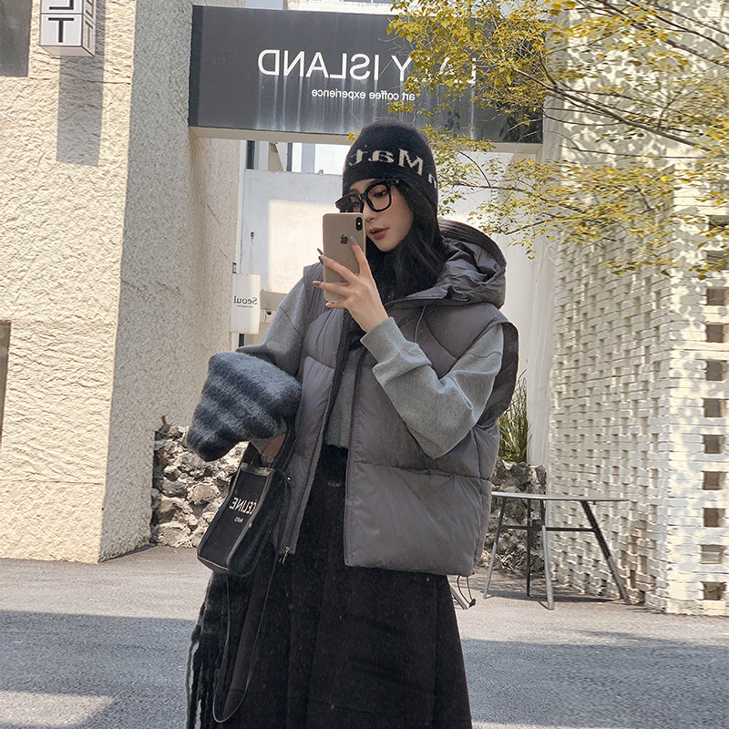 马甲女秋冬新款韩版宽松百搭羽绒棉服马夹背心坎肩短款外套,女装/女士精品,马夹,淘宝优惠券,粉丝福利购,淘宝优惠卷