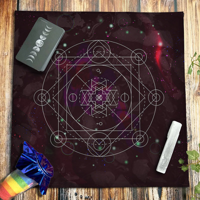 北欧几何星空布塔罗牌八阵图