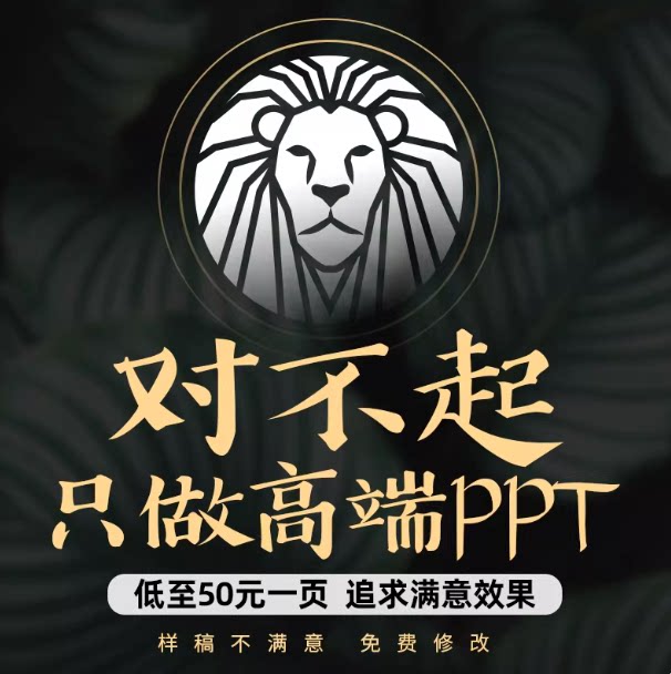 高端ppt制作代做美化修改工作PPT设计