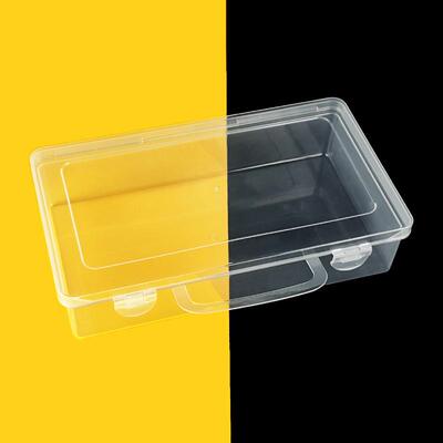 长方形手提空据收纳盒护手霜首饰化妆品料塑盒手机全壳数线GAP收