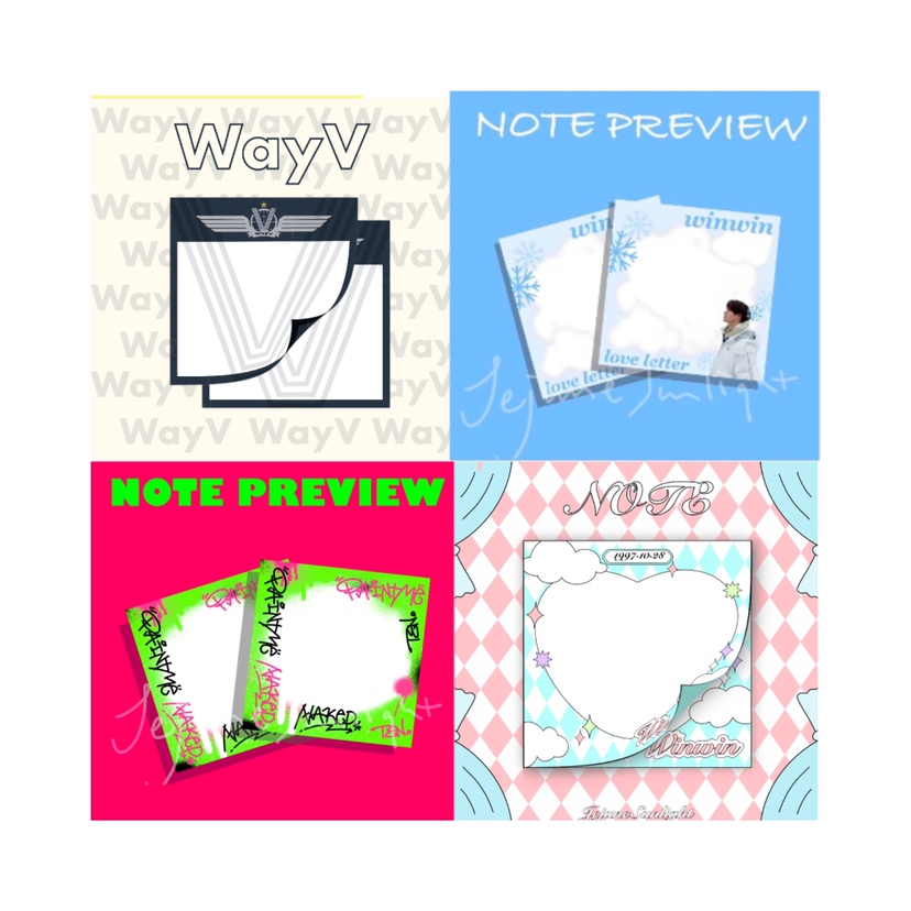 NCT便签 wayv威神v便签 nct127便签