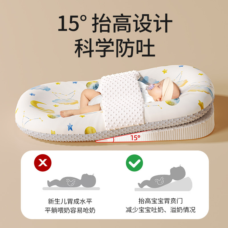 蒂乐床中床婴儿床新生儿哄睡防惊跳吐奶子宫仿生床睡觉安全感神器