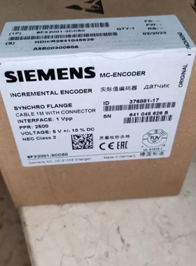 【议价】正品编码器模块6FX2001-5JD24-5JE20-5JC22-2DCO-3QA0
