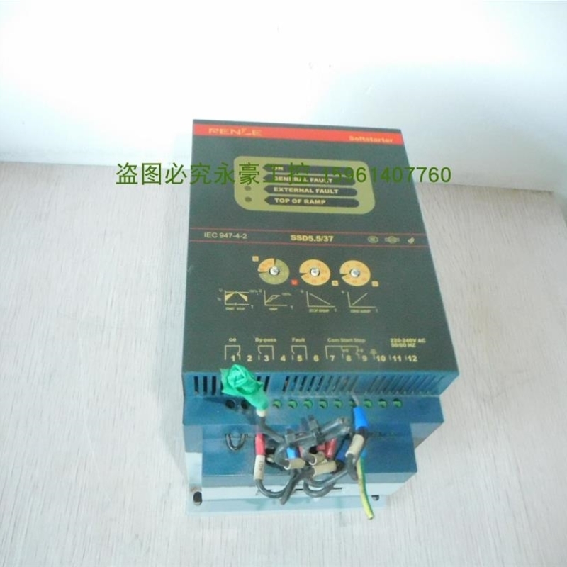【议价】A007*雷诺尔 软启动器SSD-22 22KW IEC60947-4-2实物图询