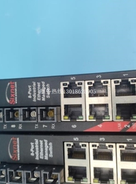【议价】sixnet西斯耐特 SLX-8MS-5SC Rev3.00 2.03以太网交换机