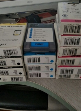 【议价】正品Lexmark/利盟黄色墨盒1380493 4079 Ink Cartridge议