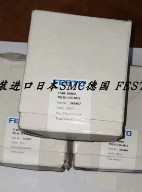 【议价】FESTO正品流量计SFAB-1000U-WQ10-2SA-M12 565407