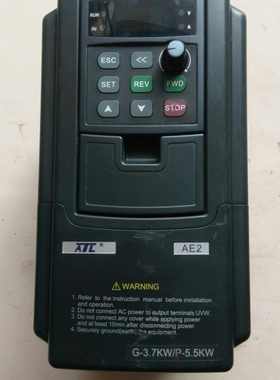【议价】A117*爱德利变频器AE2-4T0037G/0055P 3.7kw 5.5kw 包