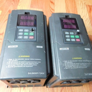 四方变频器E380 4T0055G 0075P 7.5KW A007 5.5 380V实物 议价