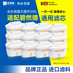 【全新三代】石斑鱼滤水壶滤芯通用滤芯适配碧然德brita净水壶