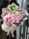 进口郁金香花束情人节粉玫瑰花北京广州上海深圳同城花店速递鲜花