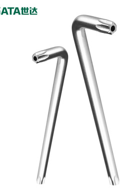 世达工具内六花加长带中孔花形梅花L型内六角扳手套装84501-84515