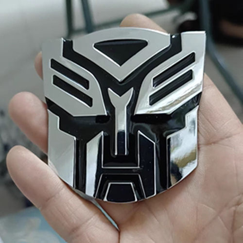 汽车贴纸金属变形金刚车贴装饰