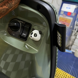 适用本田NS125LA加改装创意水洗唛标熊猫马里奥装饰品新大洲配件