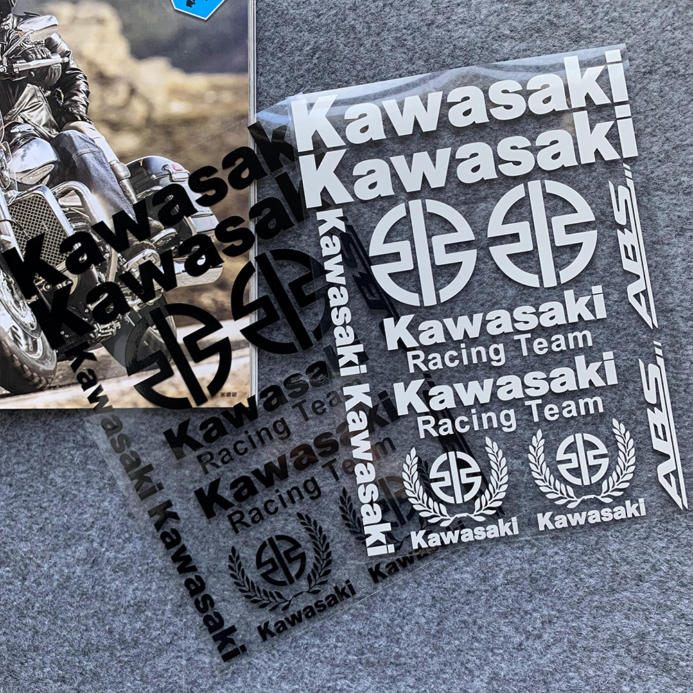 适用于川崎Kswasaki机车反光贴纸