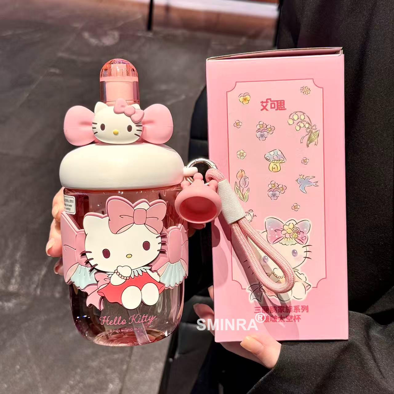 HelloKitty美乐蒂高颜值吸管杯图片