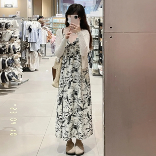 玖月2026夏装新款大码度假沙滩吊带裙西双版纳旅游连衣裙