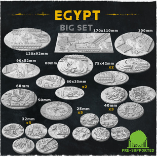 底座贴片 埃及风格场景 微缩模型造景棋子桌游棋子战锤diy地台