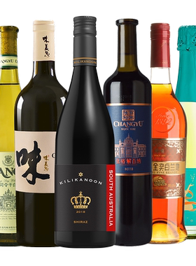 张裕六支套装解百纳珍藏红葡萄酒