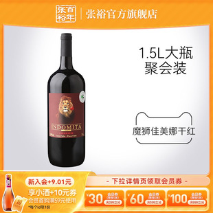 张裕魔狮酒庄干红葡萄酒1500ml大瓶智利进口直营