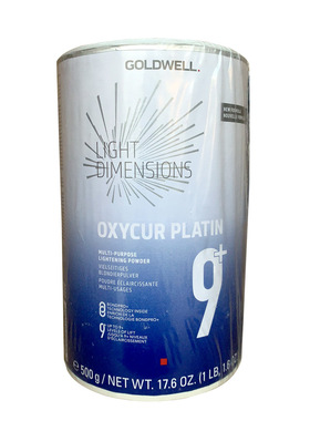 德国进口GOLDWELL歌薇漂粉无尘潮色黑茶染退发色染浅健康抹茶漂