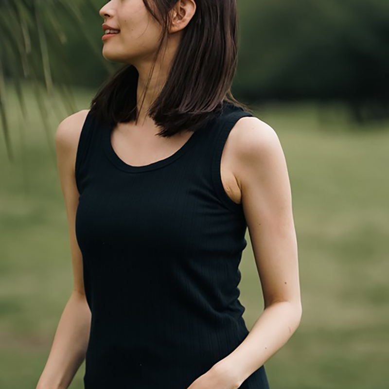 美利奴羊毛背心休闲吊带排汗透气