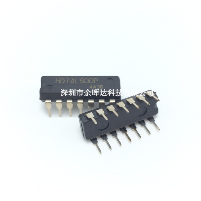 全新原装HD74LS00P 74LS00 四二输入与非门SN74LS00N 直插DIP-14