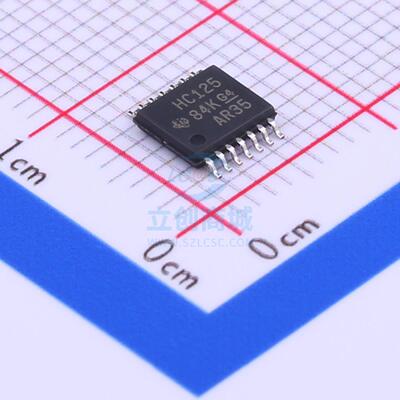 缓冲器/驱动器 SN74HC125PWR TSSOP-14 TI()