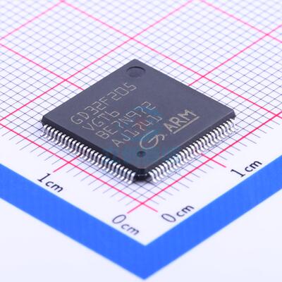 单片机(MCU/MPU/SOC) GD32F205VGT6 LQFP-100_14x14x05P GigaDevi