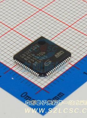 单片机(MCU/MPU/SOC) GD32F103R8T6 LQFP-64_10x10x05P GigaDevic