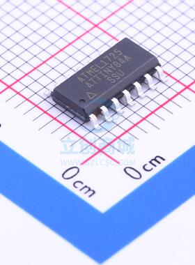 ATMEL(爱特梅尔)/AVR ATTINY84A-SSUR SOIC-14_150mil 全新原装