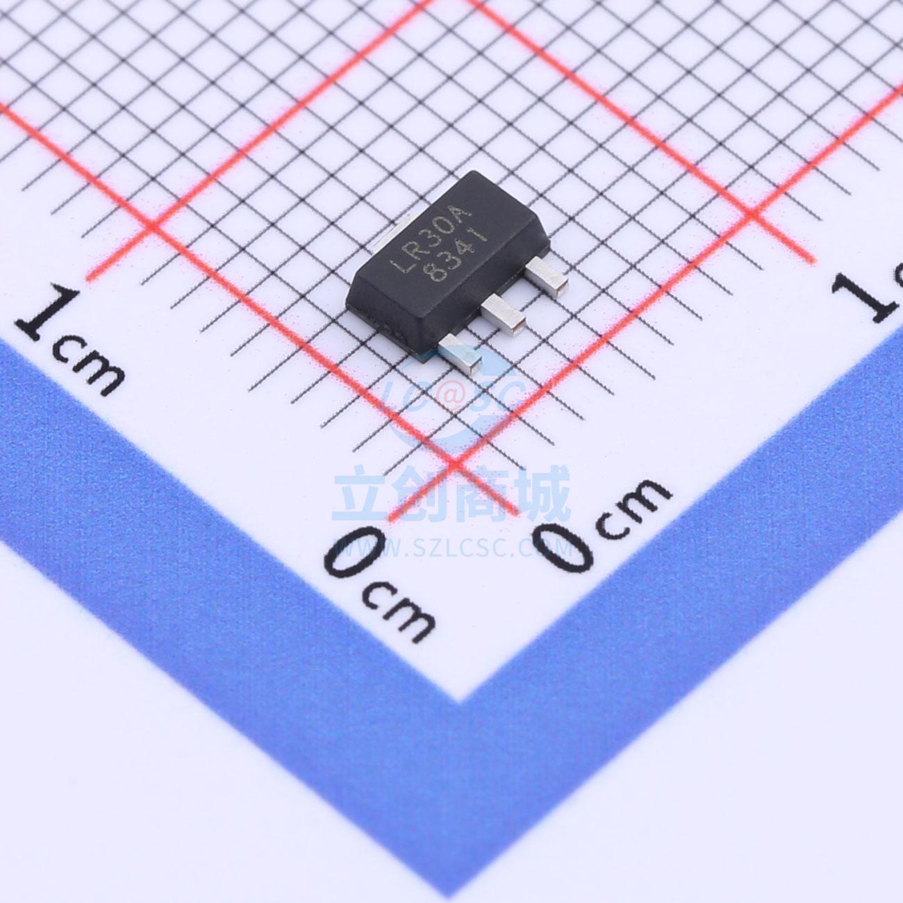 线性稳压器(LDO) LR8341A-M30 SOT-89-3 LR(朗瑞)