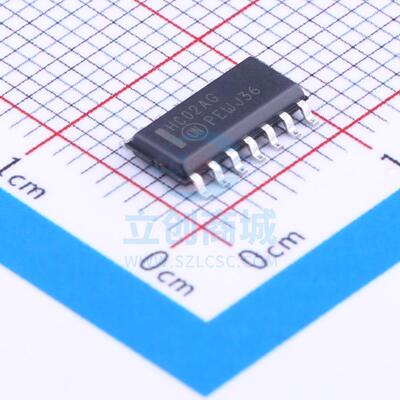 逻辑门 MC74HC02ADR2G SOIC-14_150mil 全新原装进口