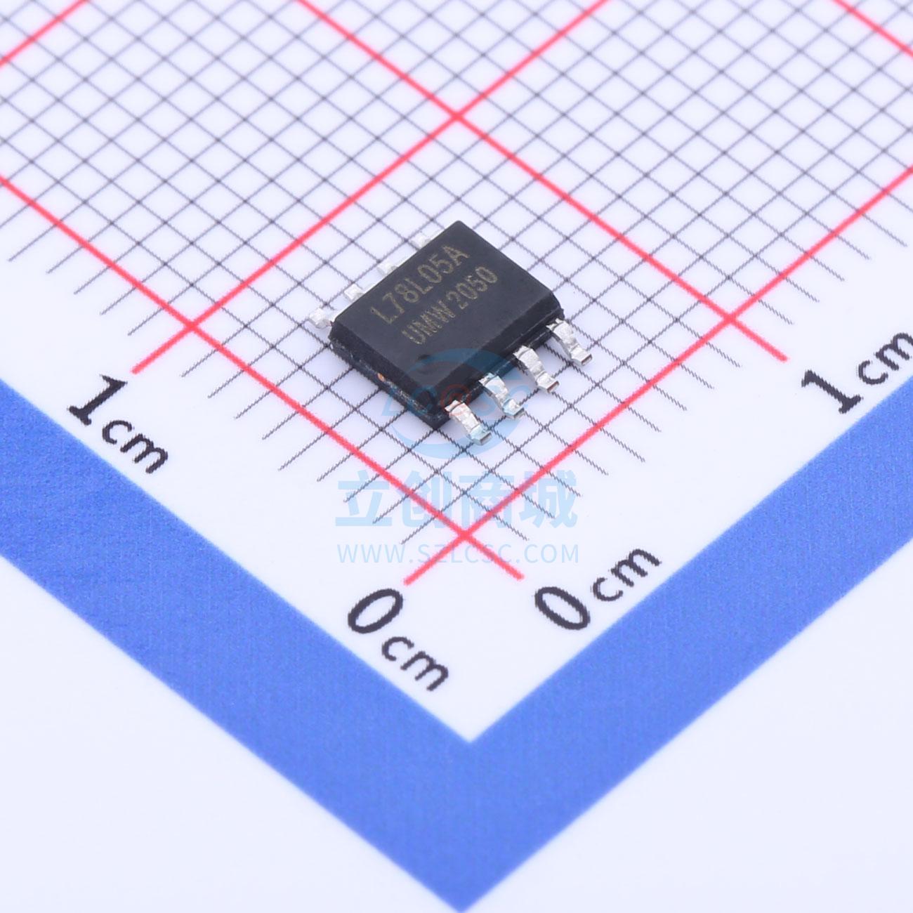 线性稳压器(LDO) L78L05A SO-8 UMW(友台半导体)