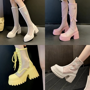 15cm断码 小个子增高8cm 单鞋 凉鞋 靴子 七七 拖鞋 179