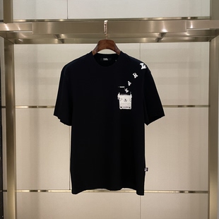 男士 新款 LAGERFELD卡尔拉格斐26夏季 短袖 T恤正品 老佛爷阔版 KARL